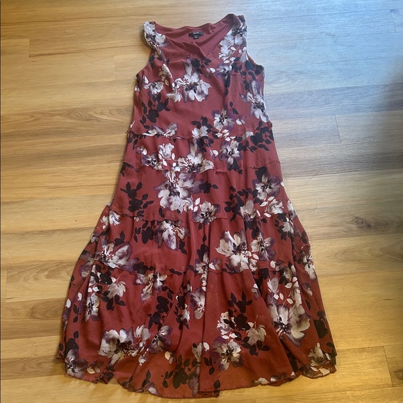 Women's Simply Vera Vera Wang Tiered Midi Dress - Picture 2 of 4